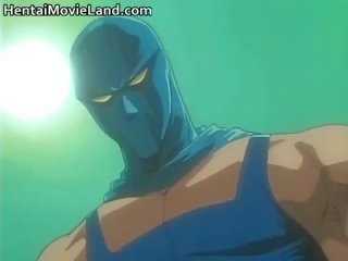 Muscular Masked RapeMan Bangs enchanting Anime Part5
