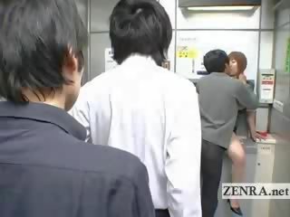 Дивний японська post офіс пропозиції грудаста оральний ххх фільм банкомат