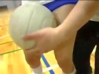 Japonesa volleyball entrenamiento espectáculo
